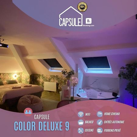 Capsule Color Deluxe Balneo I Ecran Home Cinema I Console De Jeux Trith-Saint-Leger Buitenkant foto