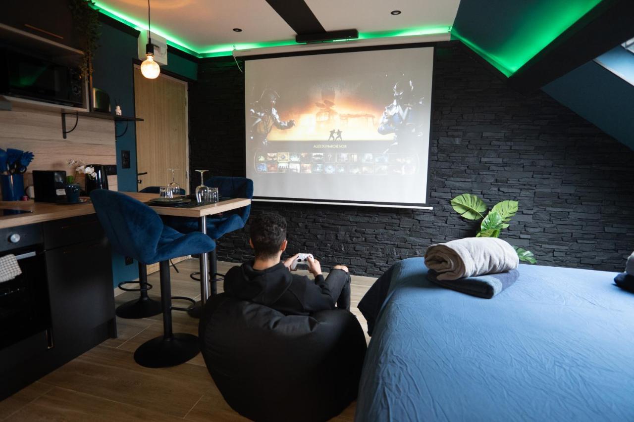Capsule Color Deluxe Balneo I Ecran Home Cinema I Console De Jeux Trith-Saint-Leger Buitenkant foto