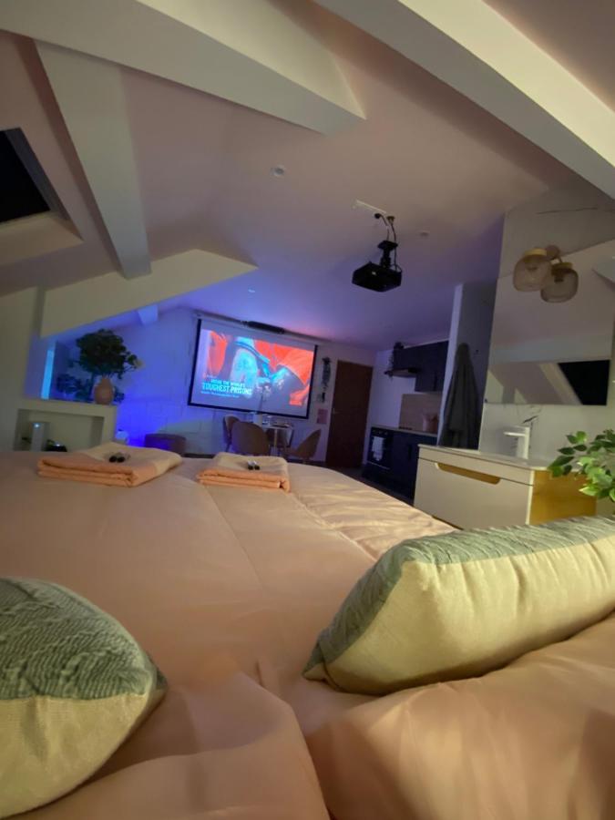 Capsule Color Deluxe Balneo I Ecran Home Cinema I Console De Jeux Trith-Saint-Leger Buitenkant foto