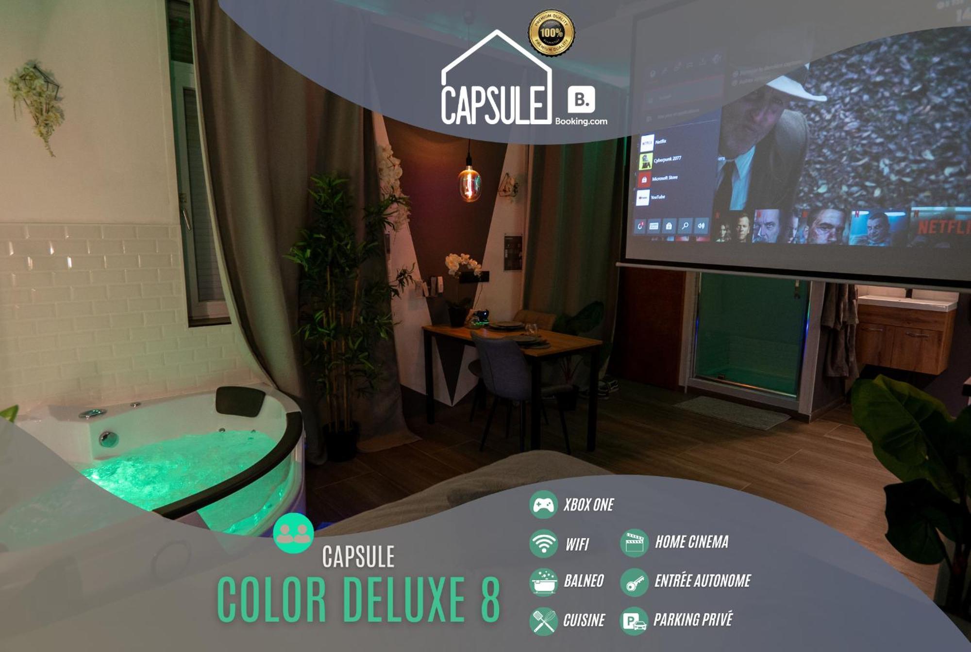 Capsule Color Deluxe Balneo I Ecran Home Cinema I Console De Jeux Trith-Saint-Leger Buitenkant foto
