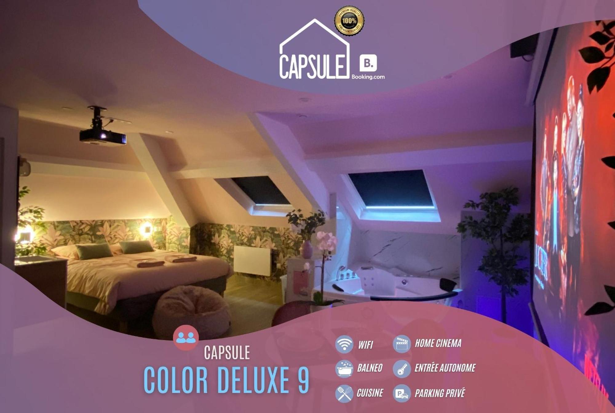 Capsule Color Deluxe Balneo I Ecran Home Cinema I Console De Jeux Trith-Saint-Leger Buitenkant foto